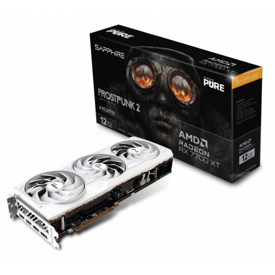 Graphics card Radeon RX 7700 XT FROSTPUNK 2 12GB GDDR6 192bit 2DP