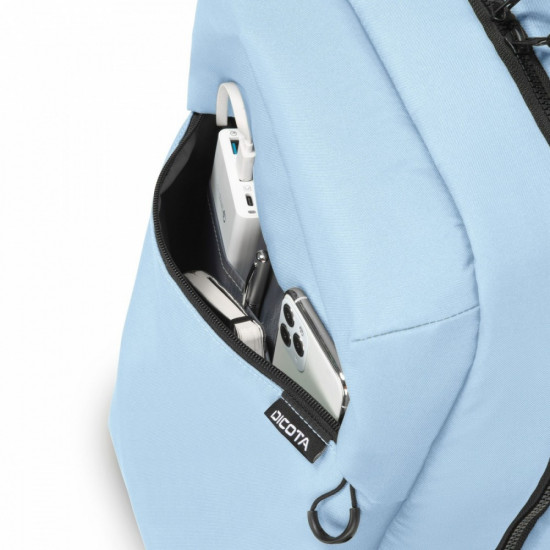 Backpack COMMUTER for a 13-16 inch notebook, ice blue