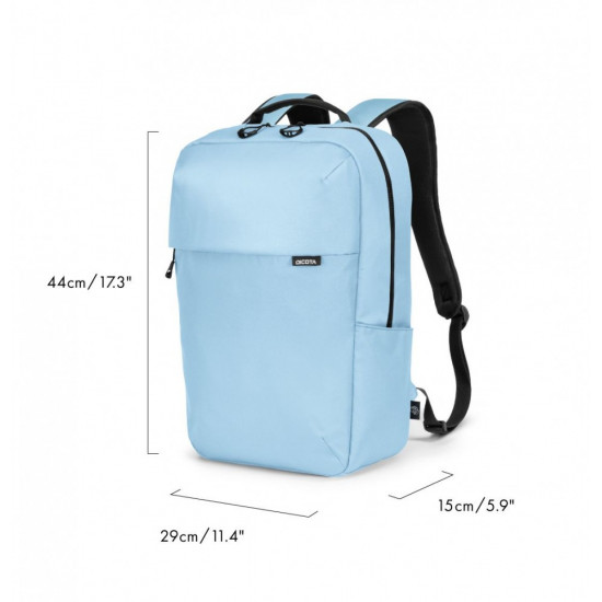 Backpack COMMUTER for a 13-16 inch notebook, ice blue