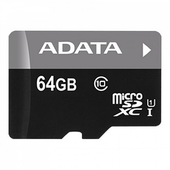 ADATA 64GB Micro SDXC V10 85MB/s + adapter