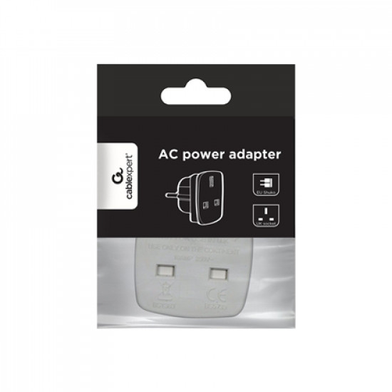 POWER ADAPTER AC UK TO EU/A-AC-UKEU-001 GEMBIRD