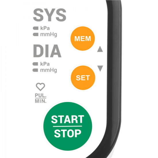 ETA | Upper Arm Blood Pressure Monitor | ETA229790000 | Memory function | Number of users 2 user(s)