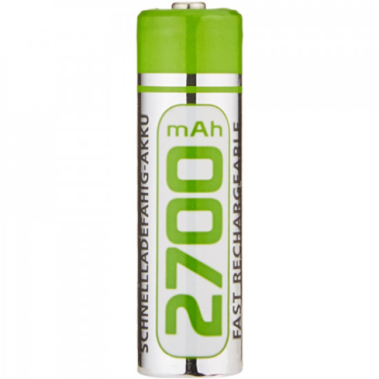 Arcas | 17727406 | AA/HR6 | 2700 mAh | Rechargeable Ni-MH | 4 pc(s)