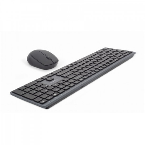 KEYBOARD +MOUSE WRL ENG/SLIM KBS-ECLIPSE-M500 GEMBIRD