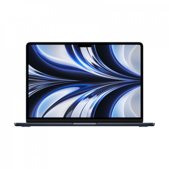 Apple | MacBook Air | Midnight | 13.6  | IPS | 2560 x 1664 | Apple M2 | 8 GB | Solid-state drive capacity 256 GB | Apple M2 8-core GPU | Without ODD | macOS | 802.11ax | Bluetooth version 5.0 | Keyboard language English | Keyboard backlit | Warranty 12 month(s) | Battery warranty 12 month(s)