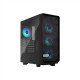 Fractal Design Meshify 2 Compact Lite RGB Black TG Light, Mid-Tower, Power supply included No