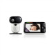 Motorola PIP1610 HD CONNECT 5.0 Wi-Fi HD Motorized Video Baby Monitor, White/Black | Motorola | Wi-Fi HD Motorized Video Baby Monitor | PIP1610 HD CONNECT 5.0 | 5.0” IPS color display with HD 1280 x 720px resolution; Remote pan, tilt and zoom; Two-way talk; Secure and private connection; 24-hour event monitoring  and streaming; Wi-Fi connectivity for on-the-go viewing;  2.4GHz FHSS wireless technology for in-home viewing; Room temperature monitoring; Infrared night vision; High sensitivit