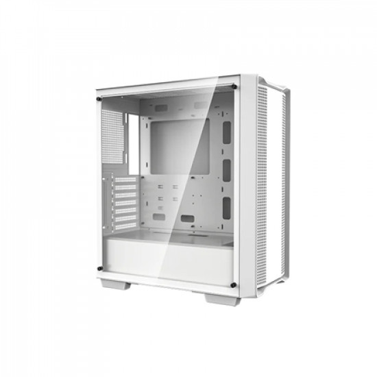 Deepcool MID TOWER CASE CC560 WH Limited Side window, White, Mid-Tower, Power supply included No