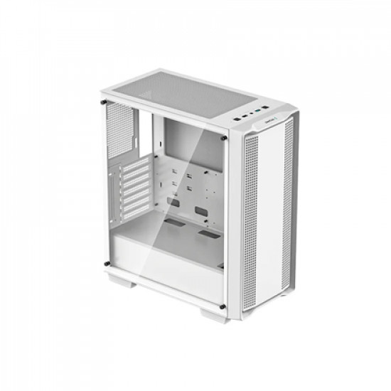 Deepcool MID TOWER CASE CC560 WH Limited Side window, White, Mid-Tower, Power supply included No