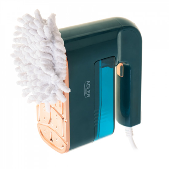 Adler Steam Cleaner AD 7050 For adults, Power 1200 W, Steam pressure 3.5 bar, Water tank capacity 0.12 L, Number of brush heads included 1, Number of teeth brushing modes 7, Green/Blue