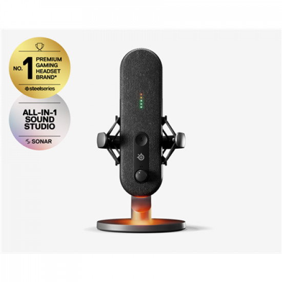 SteelSeries | Alias | Gaming Microphone | Black