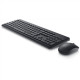 Dell | Keyboard and Mouse | KM3322W | Keyboard and Mouse Set | Wireless | Batteries included | RU | Black | Wireless connection