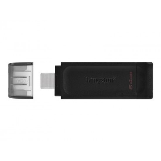 KINGSTON 64GB USB-C 3.2 Gen 1 DataTraveler 70