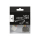 Sata Power Cable 15PIN Male- 4PIN Molex 15cm | Turime sandėlyje | ITwork