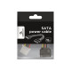 Sata Power Cable 15PIN Male- 4PIN Molex 15cm | Turime sandėlyje | ITwork