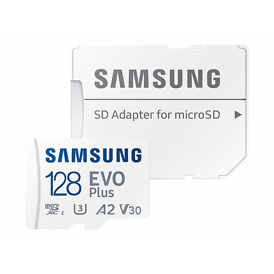 SAMSUNG EVO PLUS microSD 128GB Class10 Read up to 130MB/s