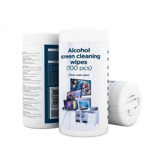 CLEANING WIPES 100PCS/CK-AWW100-01 GEMBIRD