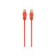 PATCH CABLE CAT5E UTP 0.25M/RED PP12-0.25M/R GEMBIRD