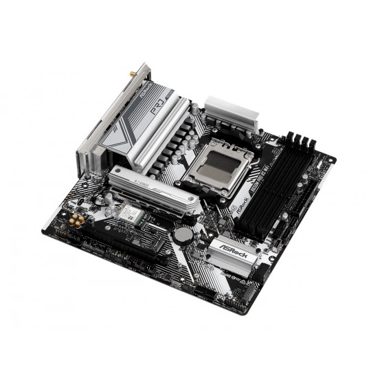 ASROCK B650M PRO RS WIFI AM5 mATX 4x DDR5 2.5G LAN Wi-Fi 6E + BT