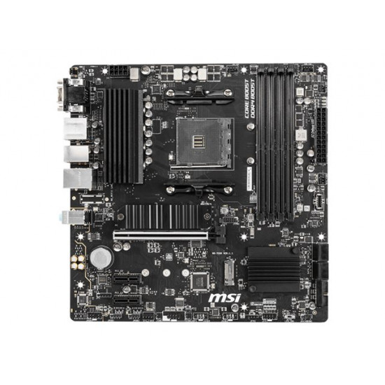 MSI B550M PRO-VDH Support for 3rd Gen AMD Ryzen Processors future AMD Ryzen with BIOS update 4xDIMM 4xSATAIII 2xM.2 AM4 mATX 105W