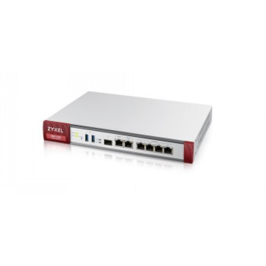 ZYXEL USG FLEX200, 10/100/1000, 2*WAN, 4*LAN/DMZ PORTS, 1*SFP, 2*USB (DEVICE ONLY)