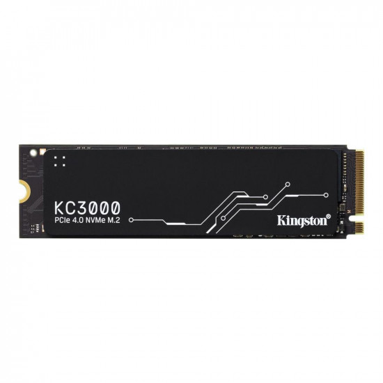 SSD|KINGSTON|KC3000|1TB|M.2|NVMe|3D TLC|Write speed 6000 MBytes/sec|Read speed 7000 MBytes/sec|TBW 800 TB|MTBF 1800000 hours|SKC3000S/1024G