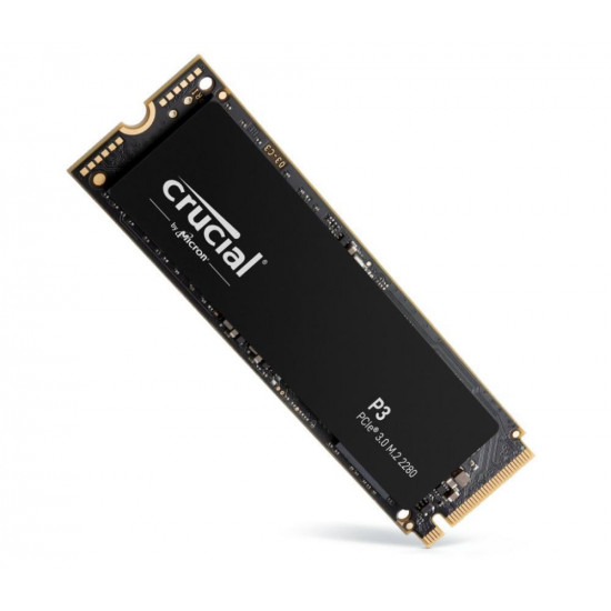 SSD|CRUCIAL|P3|2TB|M.2|PCIE|NVMe|3D NAND|Write speed 3000 MBytes/sec|Read speed 3500 MBytes/sec|TBW 440 TB|CT2000P3SSD8