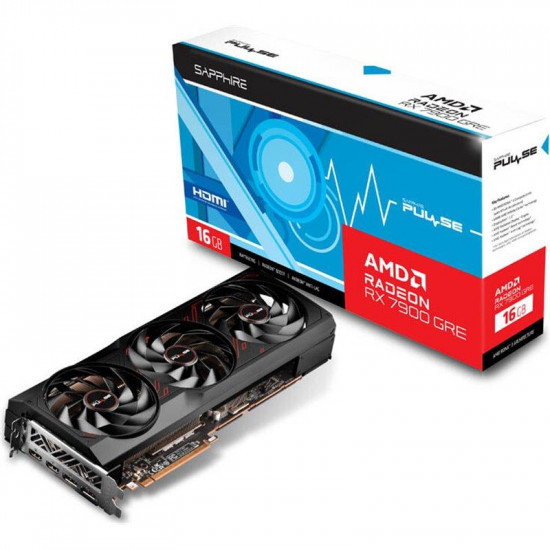 Graphics Card|SAPPHIRE|AMD Radeon RX 7900 GRE|16 GB|GDDR6|256 bit|PCIE 4.0 16x|Two and Half Slot Fansink|2xHDMI|2xDisplayPort|11325-04-20G