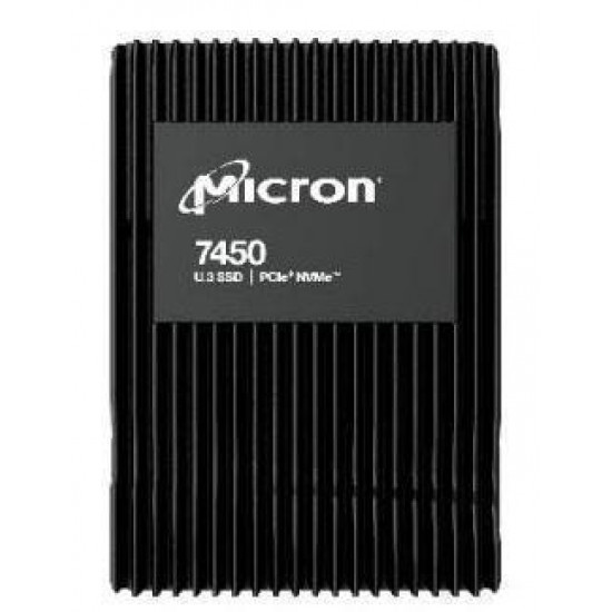 SSD|MICRON|SSD series 7450 PRO|7.68TB|PCIE|NVMe|NAND flash technology TLC|Write speed 5600 MBytes/sec|Read speed 6800 MBytes/sec|Form Factor U.3|TBW 14000 TB|MTFDKCB7T6TFR-1BC1ZABYYR