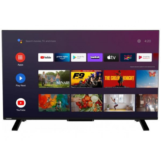 TV Set|TOSHIBA|55|4K/Smart|3840x2160|Wireless LAN|Bluetooth|Android TV|Black|55UA2363DG