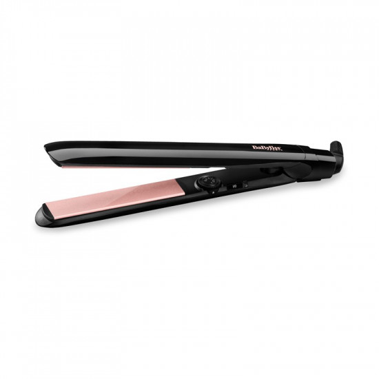 BaByliss Smooth Control 235 Straightening iron Warm Black,Pink gold 3 m