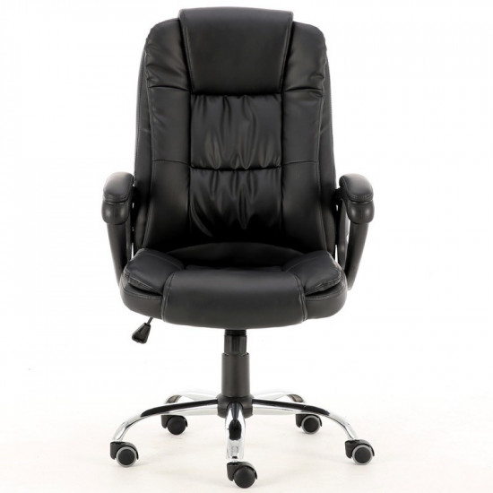 Topeshop FOTEL IDOL CZARNY office/computer chair