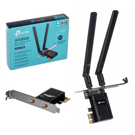 TP-Link ARCHER TX55E network card WLAN / Bluetooth 2402 Mbit/s