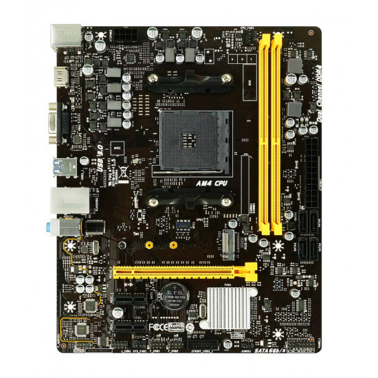 Biostar B450MH motherboard AMD B450 Socket AM4 micro ATX