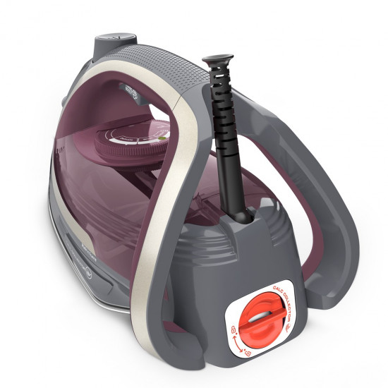 Tefal Ultragliss Anti-Calc Plus FV6840E0 iron Steam iron 2800 W Purple, Silver