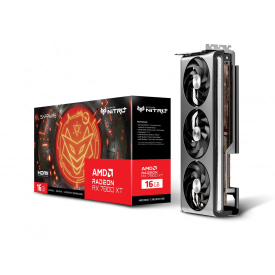 Graphics Card|SAPPHIRE|AMD Radeon RX 7800 XT|16 GB|GDDR6|256 bit|PCIE 4.0 16x|2xHDMI|2xDisplayPort|11330-01-20G