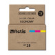 Actis KH-28R ink (replacement for HP 28 C8728A; Standard; 21 ml; color)