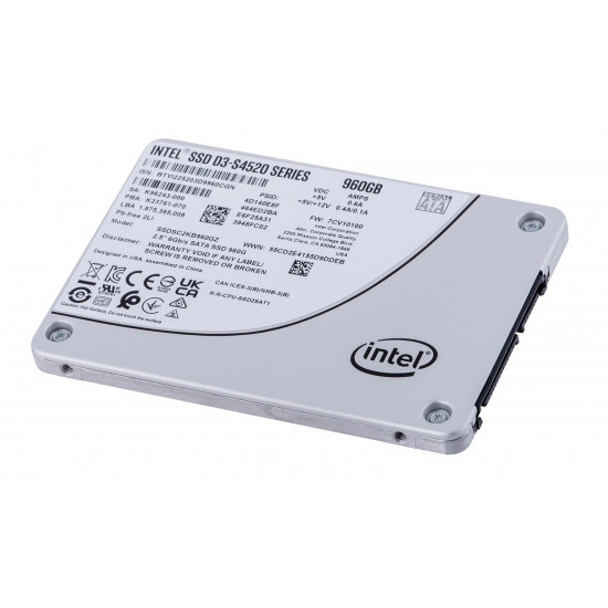 SSD Solidigm (Intel) S4520 960GB SATA 2.5 SSDSC2KB960GZ01 (DWPD up to 3)