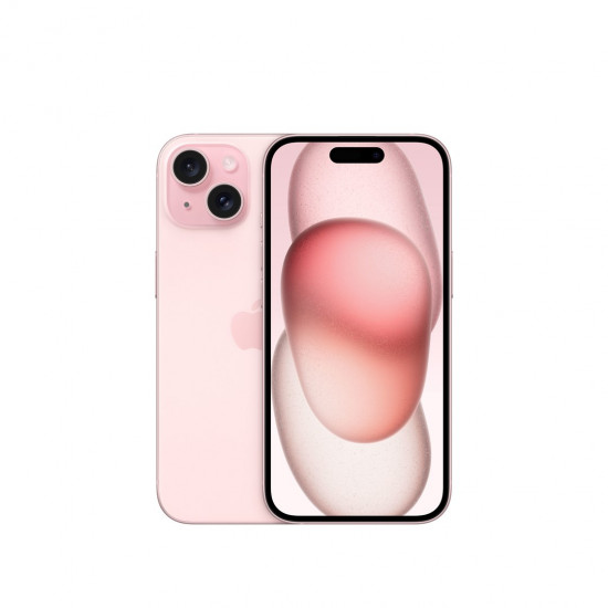 Apple iPhone 15 15.5 cm (6.1) Dual SIM iOS 17 5G USB Type-C 128 GB Pink