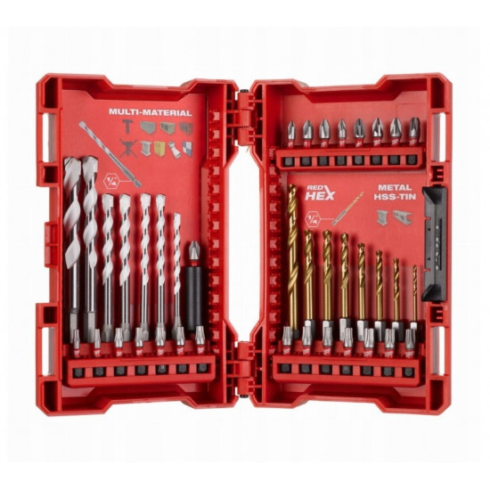 39pc drill and impact bit set 4932479854 MILWAUKEE