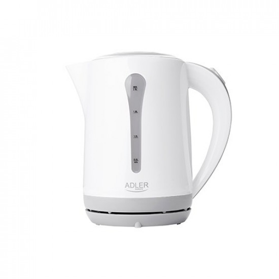 Adler AD 1244 electric kettle 2.5 L 2200 W White