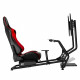 NanoRS RS160 Gaming Chair Racing Simulator Stand 3 in 1 PC Console Gamers Synthetic Leather Cover Steering Wheel Stand TV Bracket Up to 50 Max. Vesa 400x400