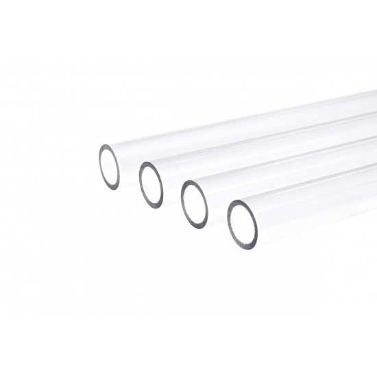 Alphacool Ice Tube 13/10mm Hard-Tube PETG - clear, 80cm (set of 4)