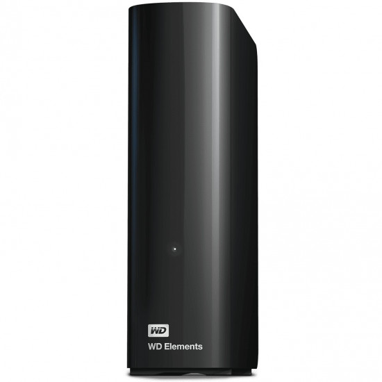 External HDD|WESTERN DIGITAL|Elements Desktop|12TB|USB 3.0|Black|WDBWLG0120HBK-EESN