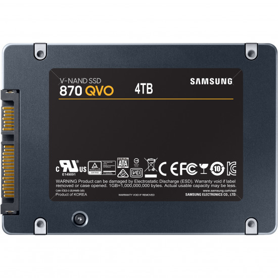 2.5 4TB Samsung 870 QVO retail