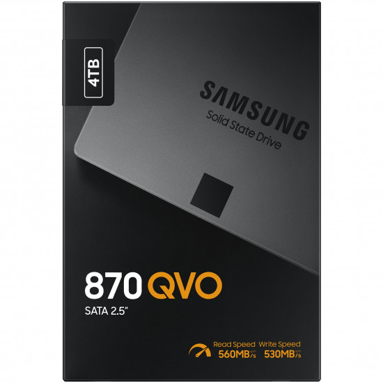 2.5 4TB Samsung 870 QVO retail