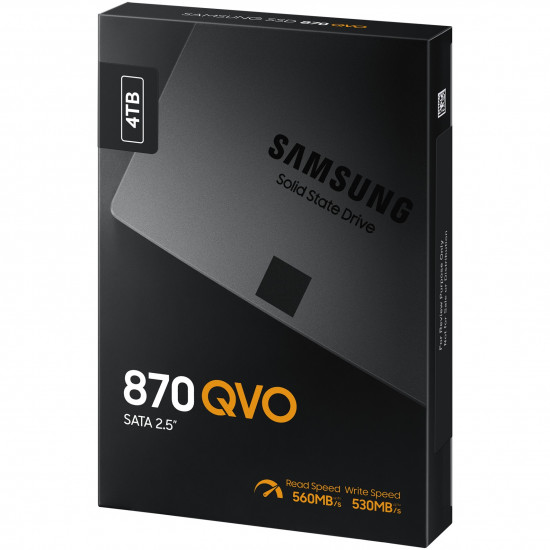 2.5 4TB Samsung 870 QVO retail