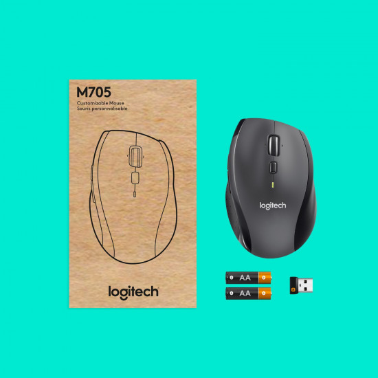 Logitech M705 optisch wireless black