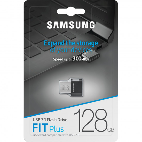 STICK 128GB USB 3.1 Samsung FIT Plus MUF-128AB Schwarz