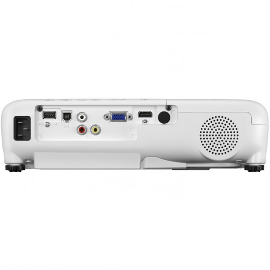 (1280x800) Epson EB-W51 LCD Portable 4000-Lumen 16:10 VGA HDMI USB-A USB-B Speaker White